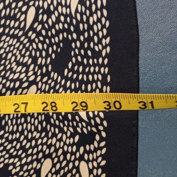 Totes Blue and White Abstract Scarf - Picture 4 of 7